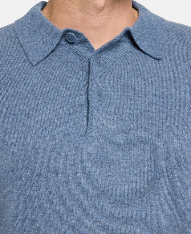 Kaschmir-Poloshirt