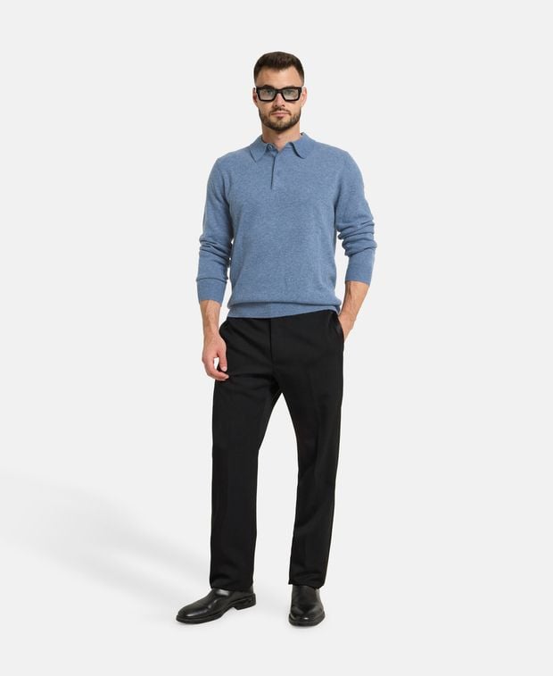 Kaschmir-Poloshirt