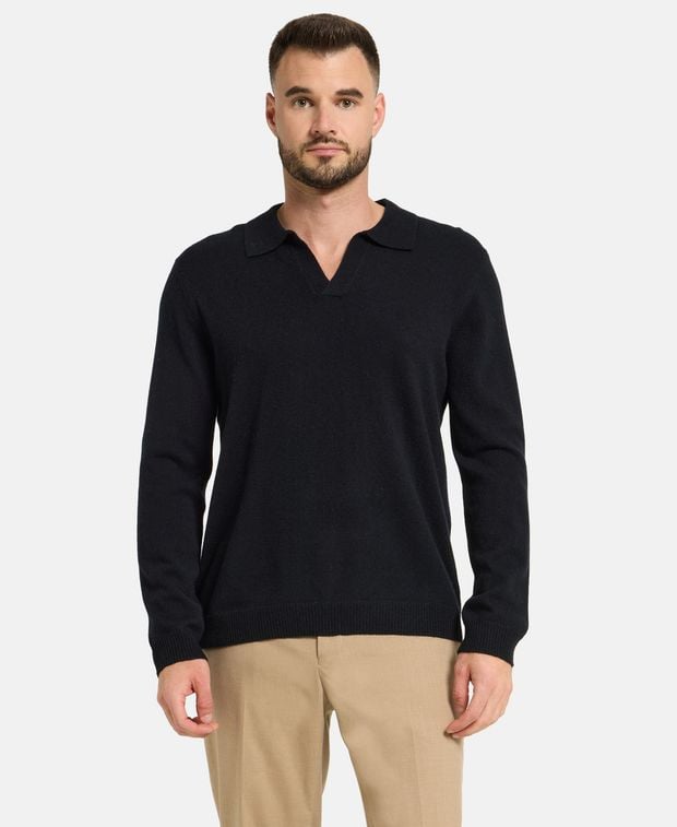 Kaschmir-Poloshirt