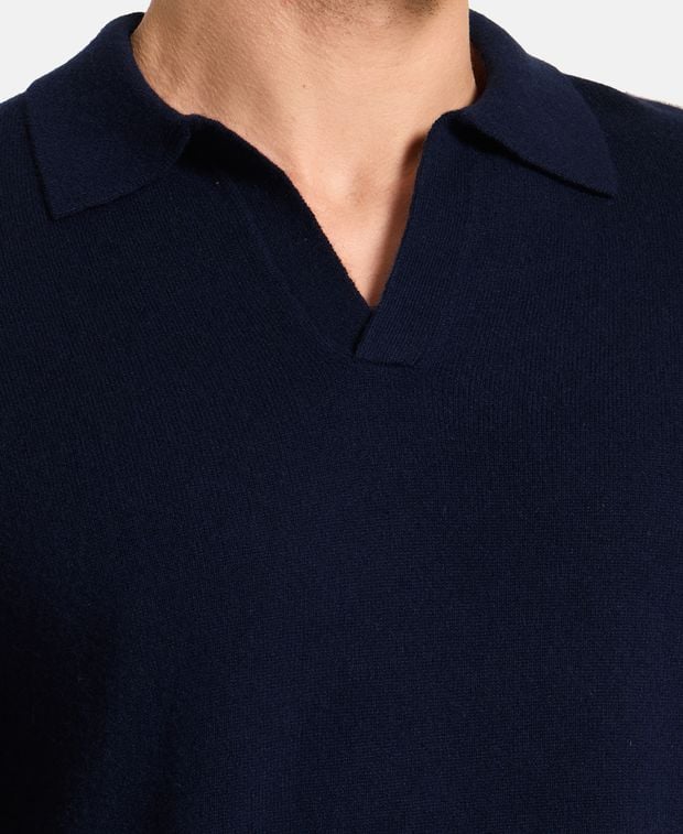 Kaschmir-Poloshirt