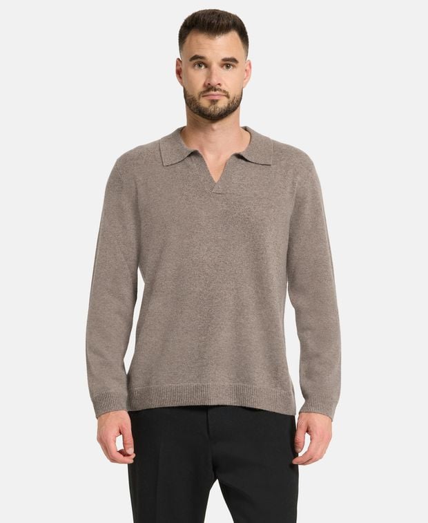 Kaschmir-Poloshirt
