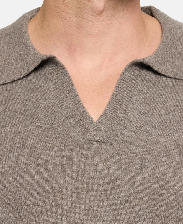 Kaschmir-Poloshirt