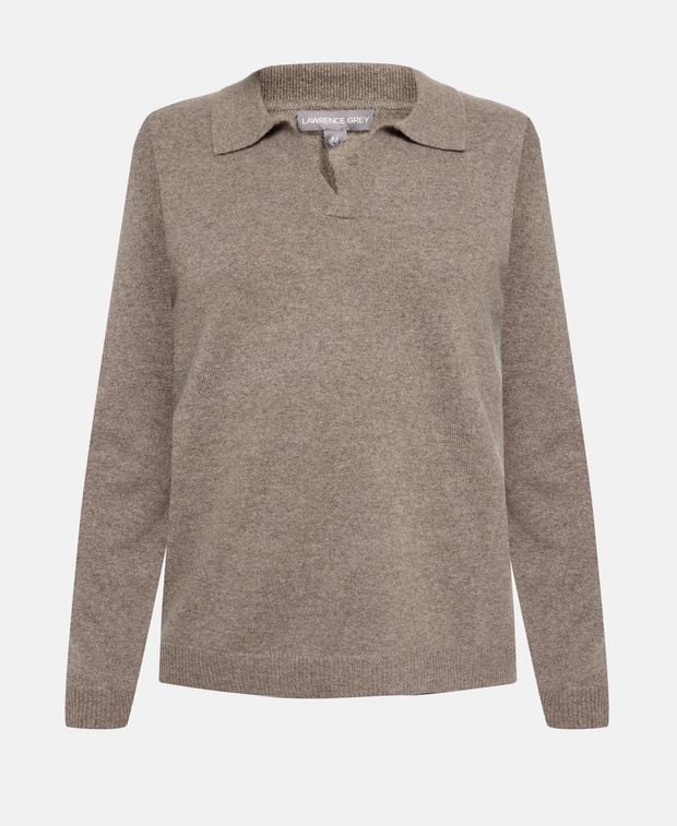Kaschmir-Poloshirt