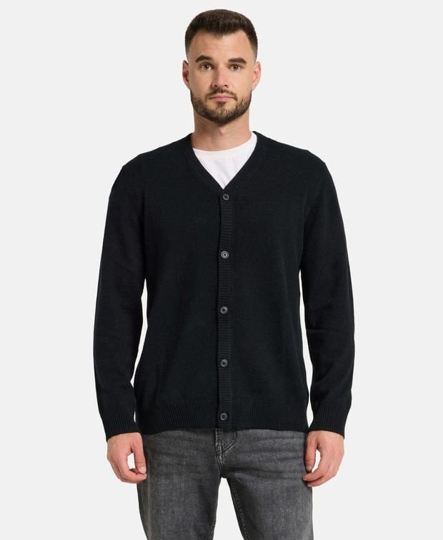 Kaschmir-Strickjacke