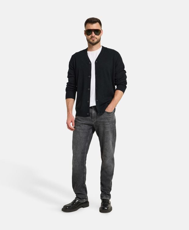 Kaschmir-Strickjacke