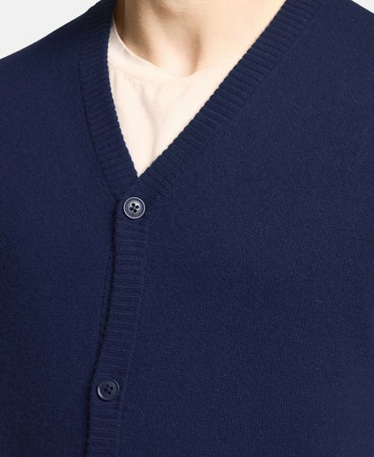Kaschmir-Strickjacke