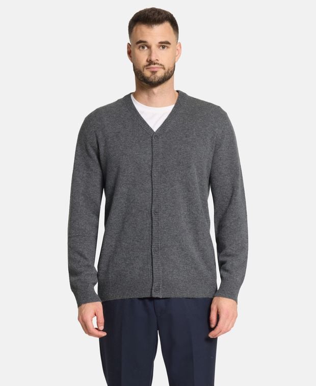 Kaschmir-Strickjacke