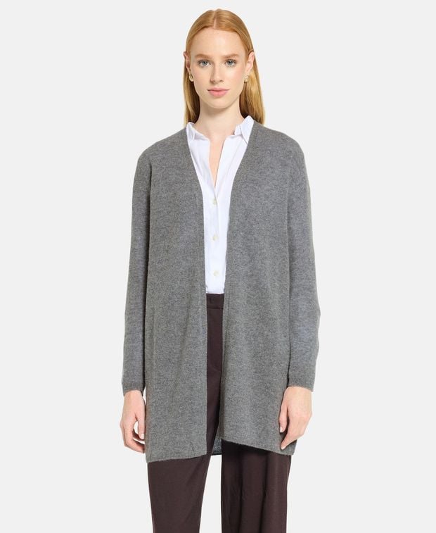 Kaschmir-Strickjacke