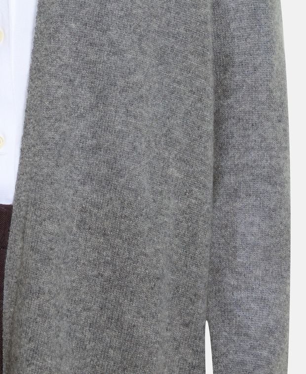 Kaschmir-Strickjacke