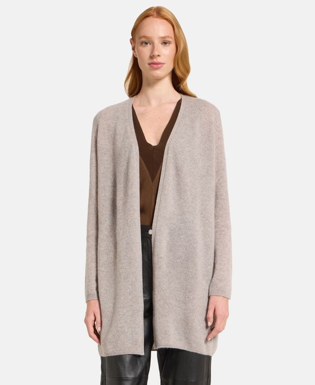 Kaschmir-Strickjacke