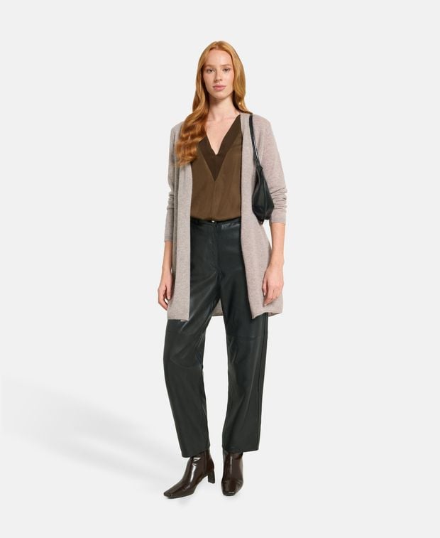 Kaschmir-Strickjacke