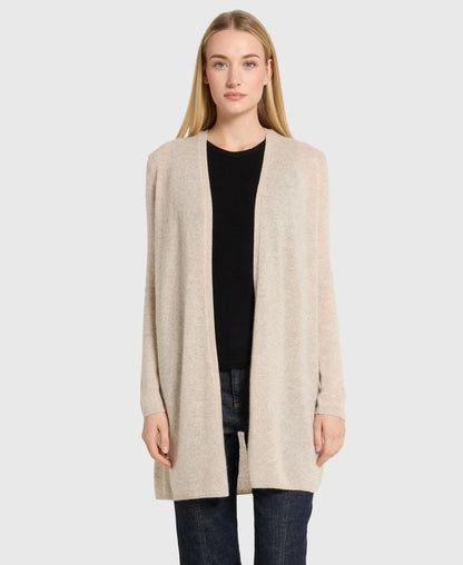 Kaschmir-Strickjacke