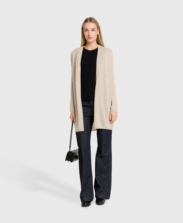 Kaschmir-Strickjacke