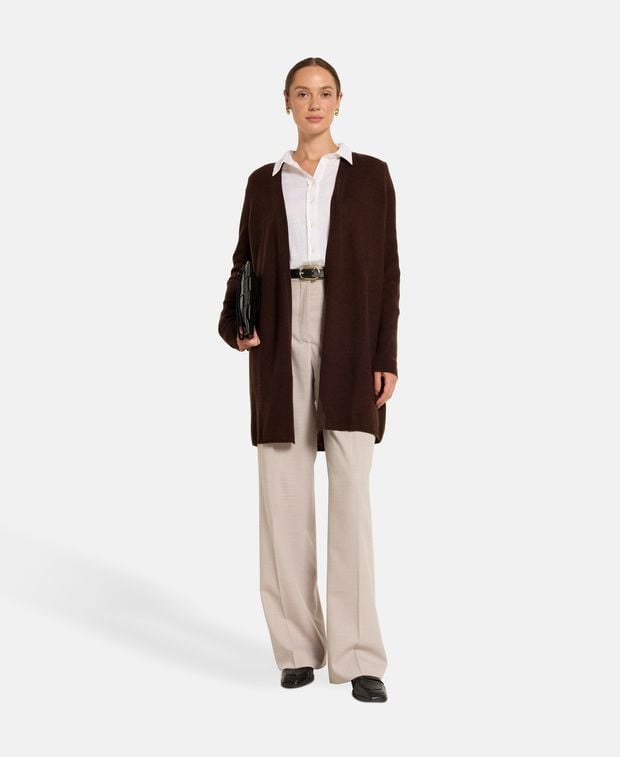 Kaschmir-Strickjacke