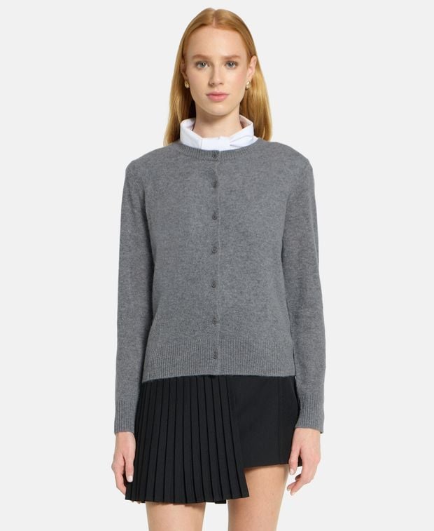Kaschmir-Strickjacke