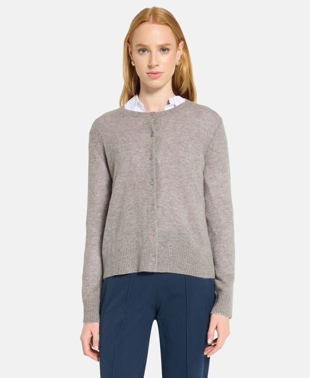 Kaschmir-Strickjacke