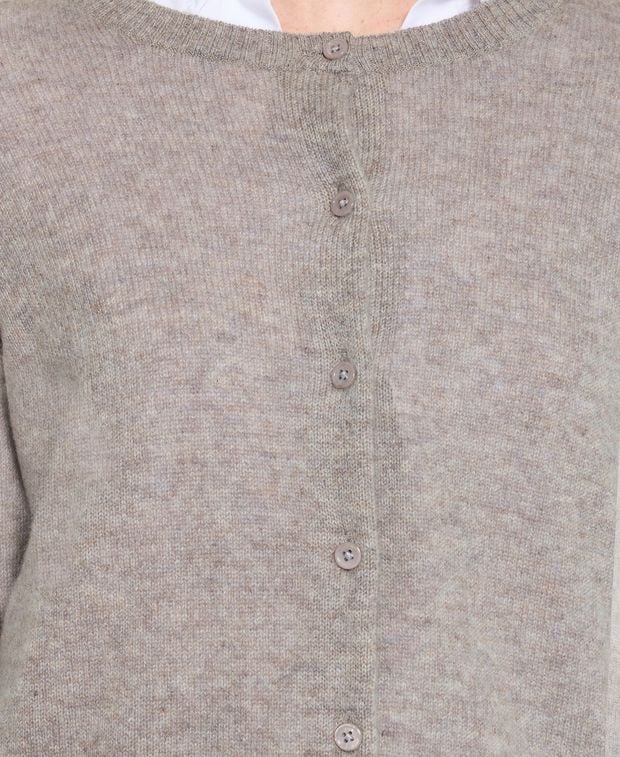 Kaschmir-Strickjacke