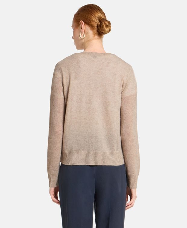Kaschmir-Strickjacke