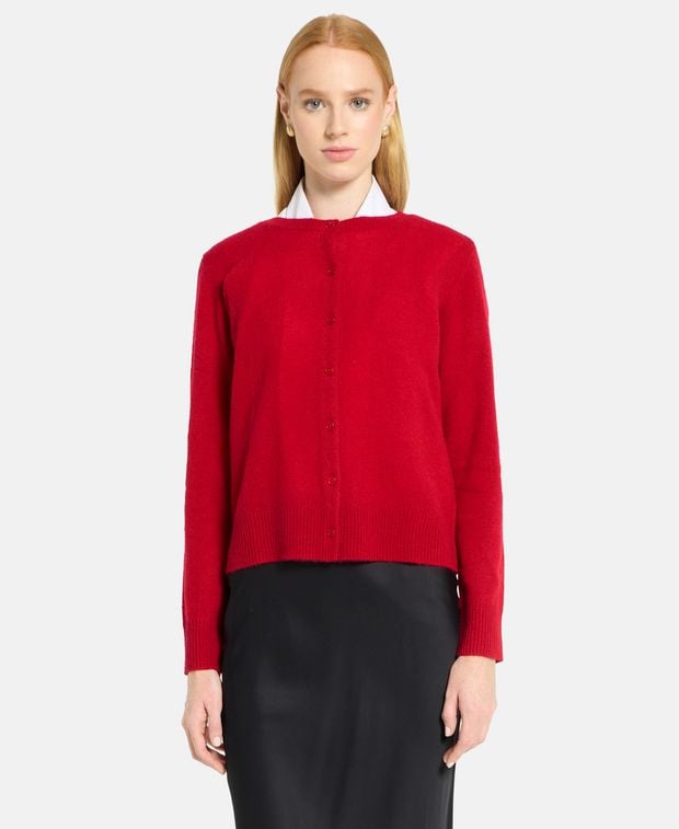 Kaschmir-Strickjacke