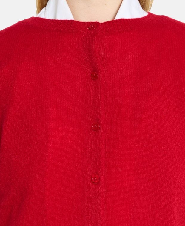 Kaschmir-Strickjacke