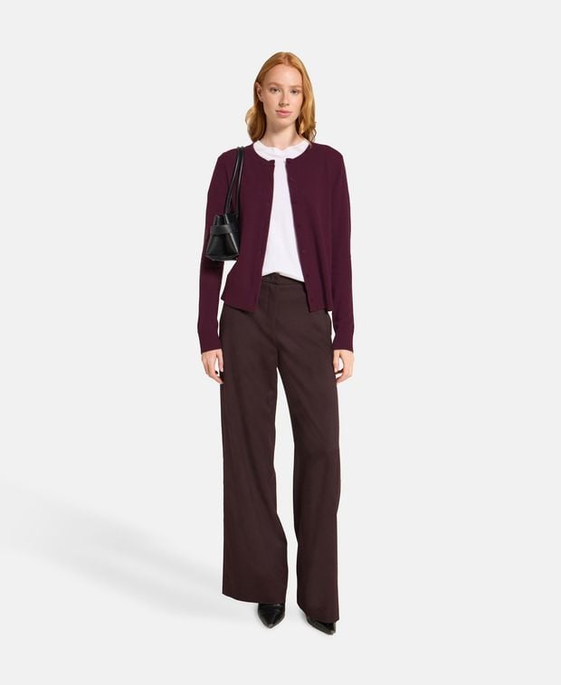 Kaschmir-Strickjacke