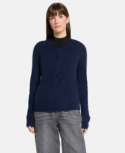 Kaschmir-Strickjacke