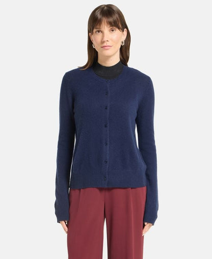 Kaschmir-Strickjacke