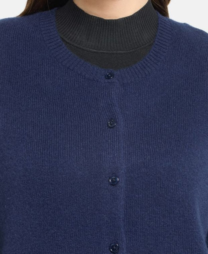 Kaschmir-Strickjacke