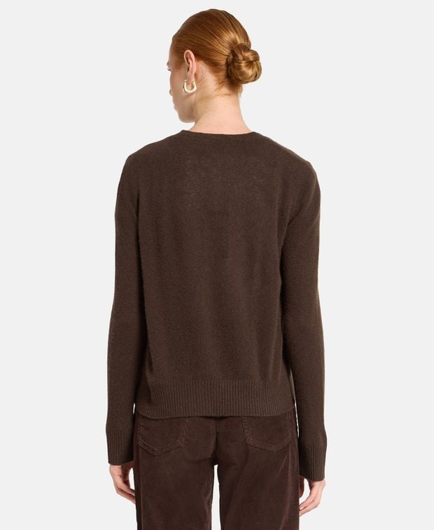 Kaschmir-Strickjacke