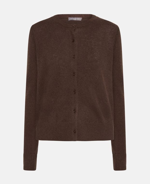 Kaschmir-Strickjacke