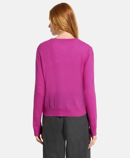 Kaschmir-Strickjacke
