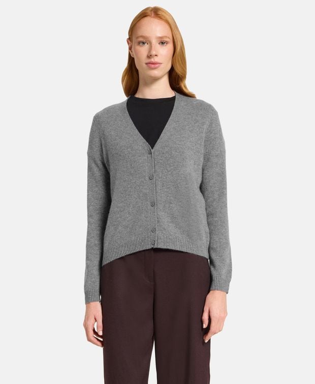 Kaschmir-Strickjacke