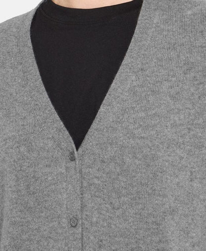 Kaschmir-Strickjacke