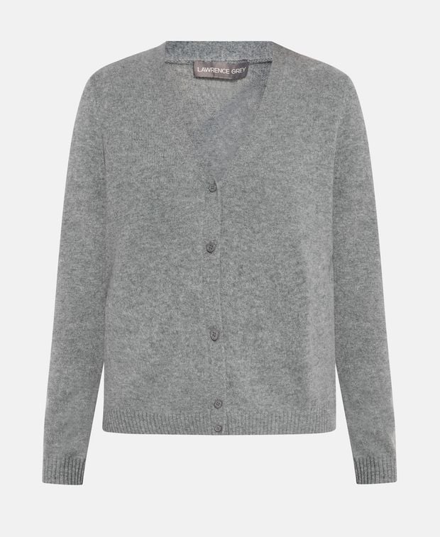 Kaschmir-Strickjacke