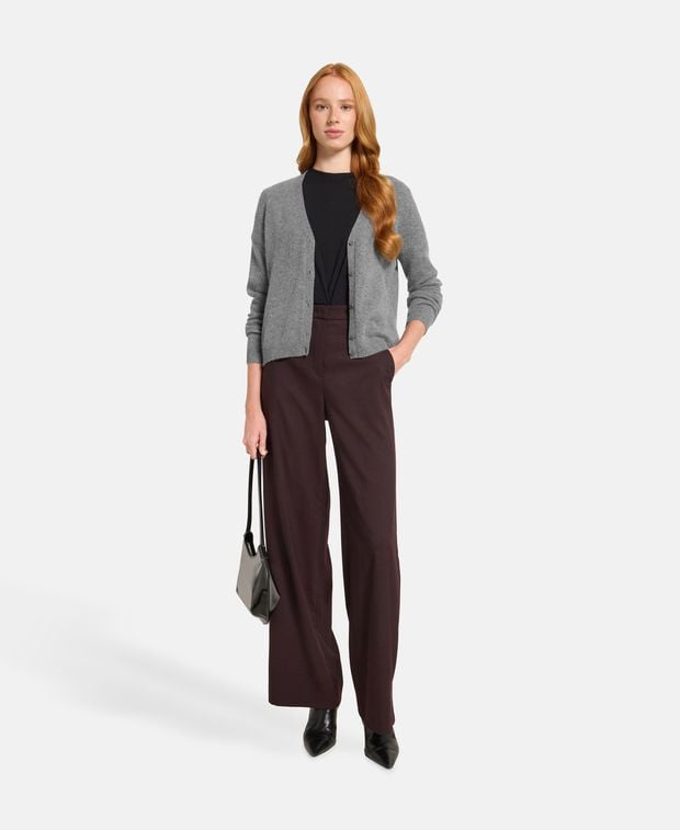 Kaschmir-Strickjacke