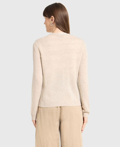 Kaschmir-Strickjacke