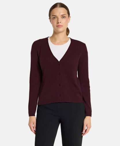 Kaschmir-Strickjacke