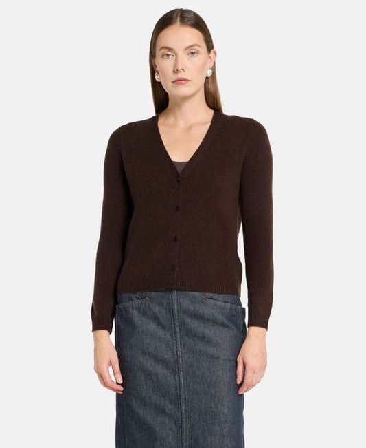 Kaschmir-Strickjacke
