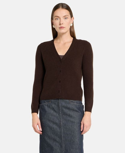 Kaschmir-Strickjacke