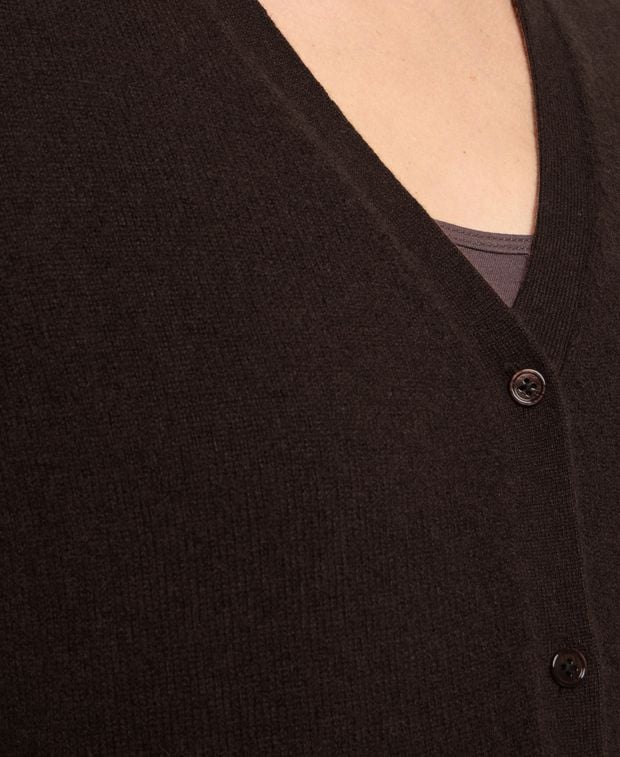 Kaschmir-Strickjacke