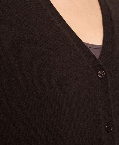 Kaschmir-Strickjacke