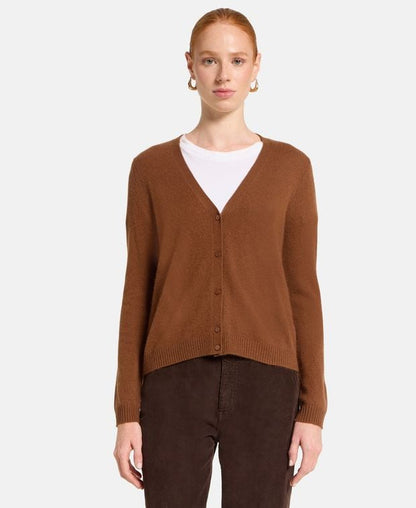 Kaschmir-Strickjacke