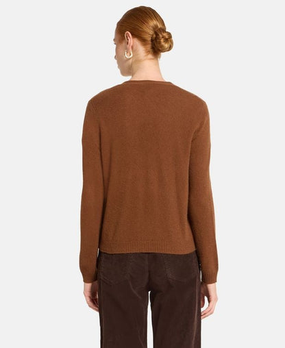 Kaschmir-Strickjacke