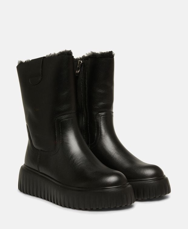 Plateau-Stiefeletten