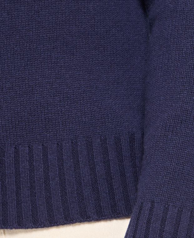 Wollpullover mit Kaschmiranteil