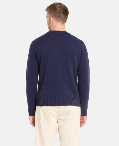Wollpullover mit Kaschmiranteil