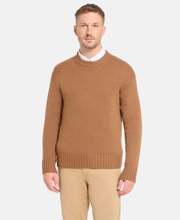 Wollpullover mit Kaschmiranteil