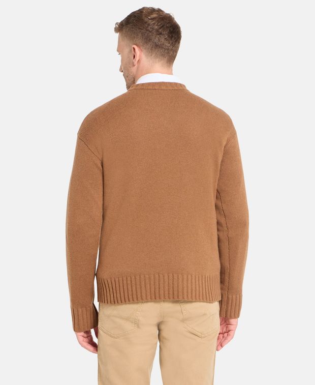 Wollpullover mit Kaschmiranteil