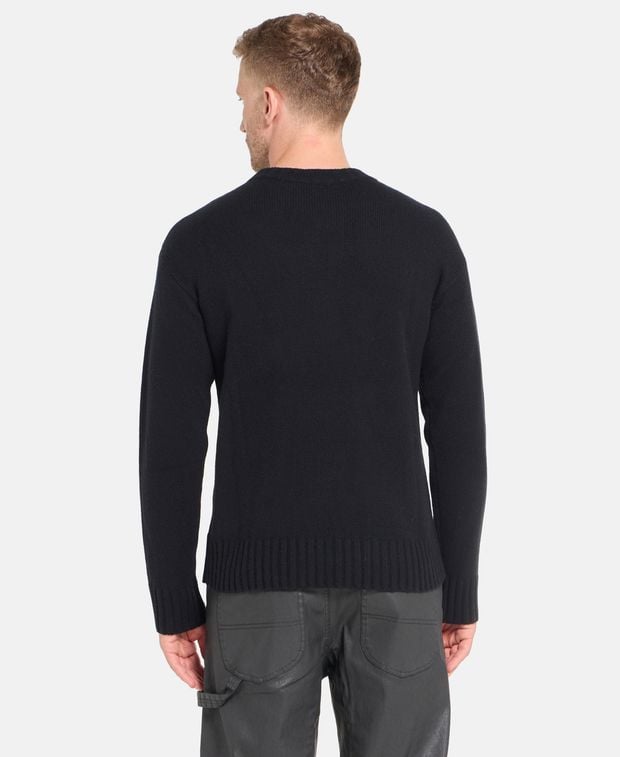 Wollpullover mit Kaschmiranteil