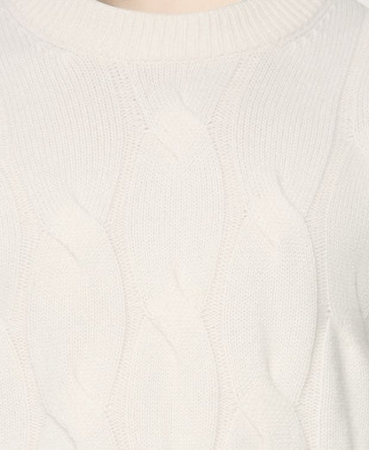 Wollpullover mit Kaschmiranteil